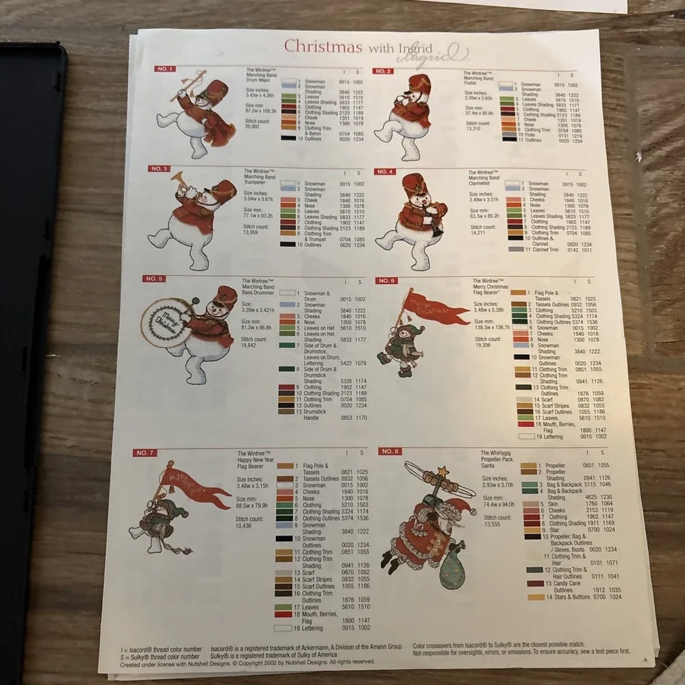 Studio BERNINA Embroidery Designs Christmas With Ingrid CD‎ Version